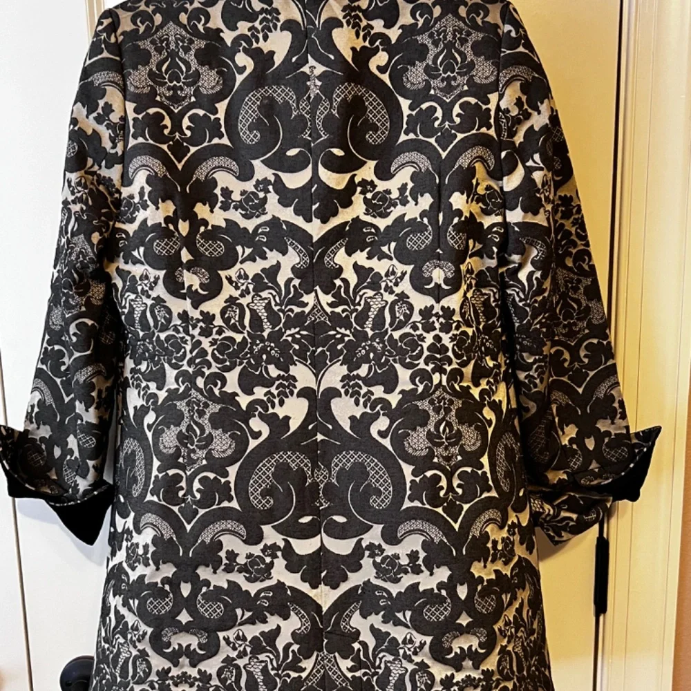 Soft Surroundings Jacquard Blazer size Small - Picture 5 of 12